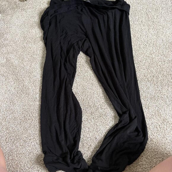 Thyme Maternity Black Jogging  Lounge Pants Size XXL Plus Pregnancy - Picture 8 of 8